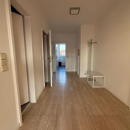 Modernes Apartment Duisburg-Mitte mit Balkon Exterior foto